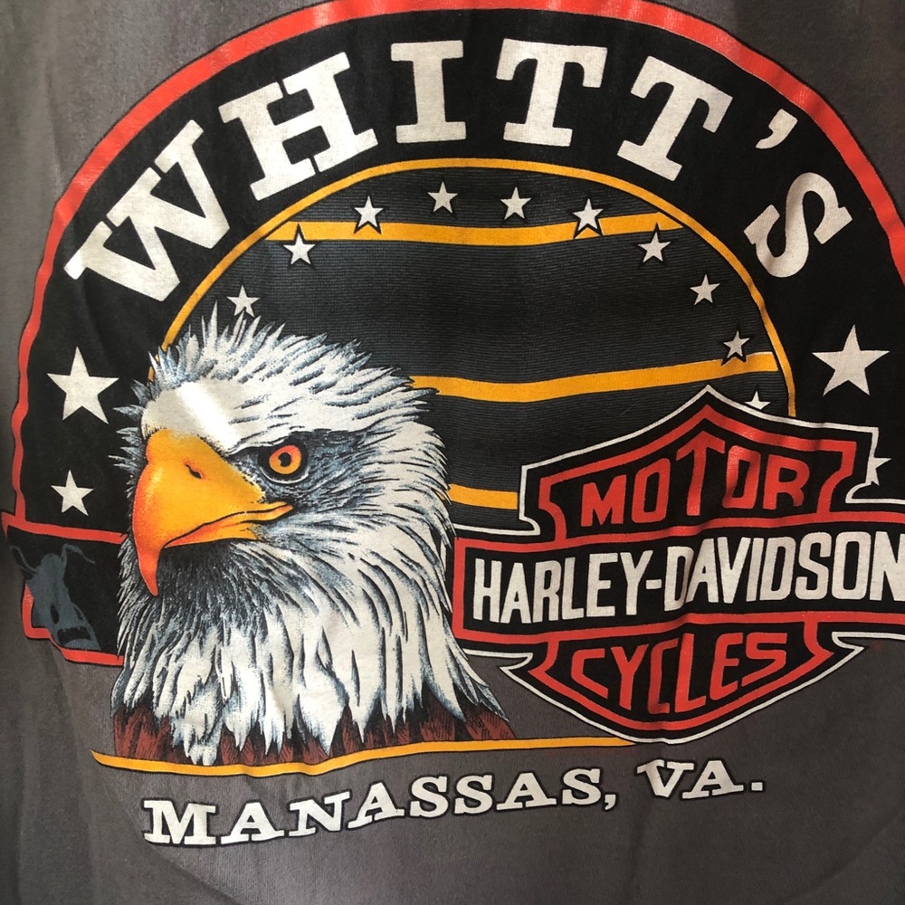Vintage 1990s Harley Davidson Tee Shirt Size XL - Picture 6 of 6
